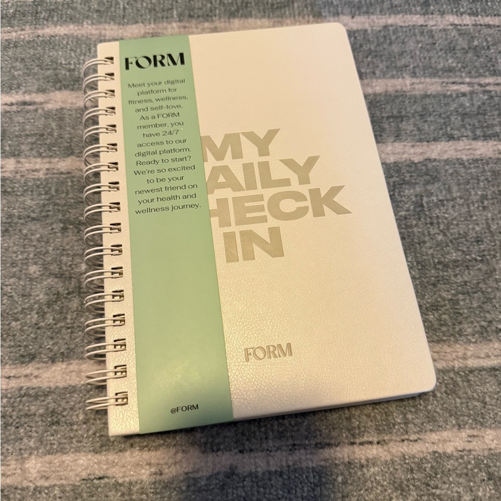 FORM Daily Check-In Journal